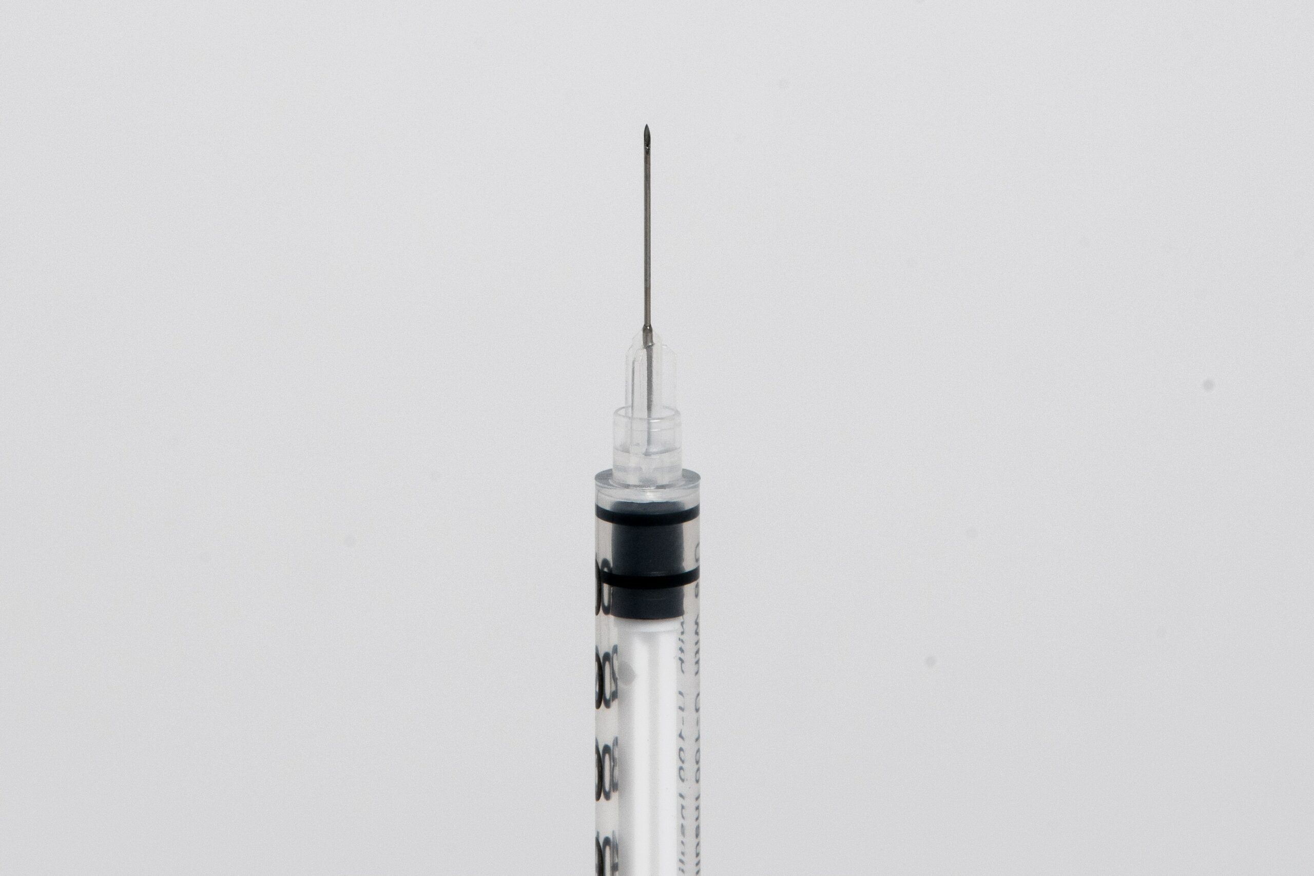 Syringe containing birth control shot